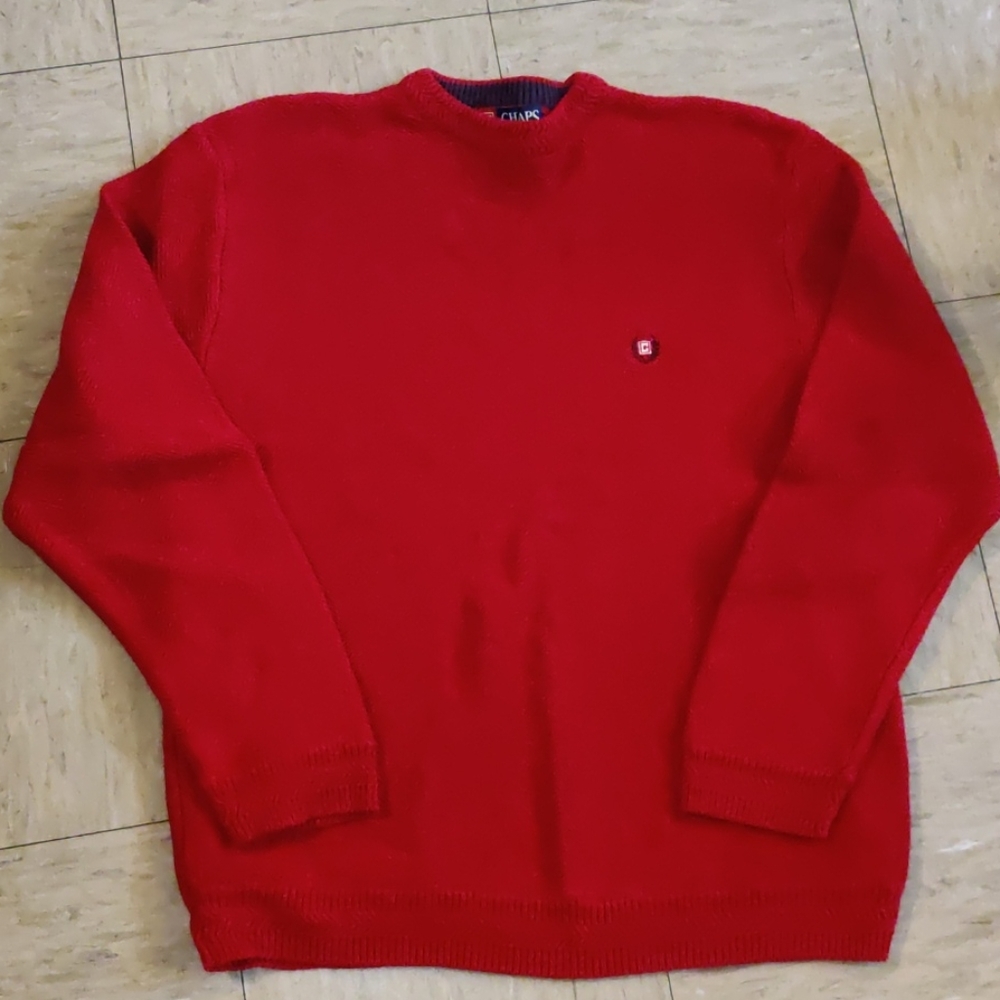 Men's Ralph Lauren Chaps Red Sweater